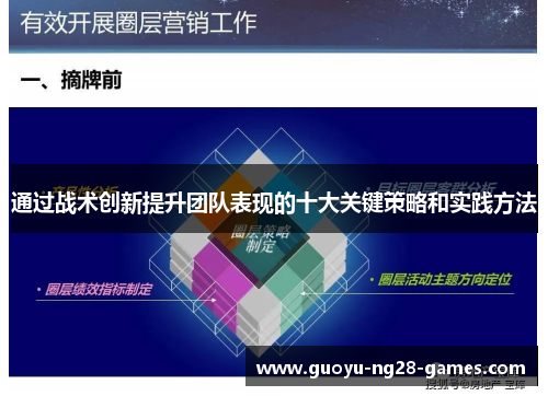 通过战术创新提升团队表现的十大关键策略和实践方法 通过战术创新提升团队表现的十大关键策略和实践方法