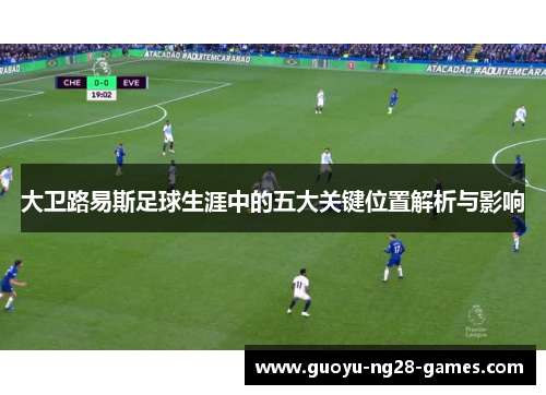 大卫路易斯足球生涯中的五大关键位置解析与影响