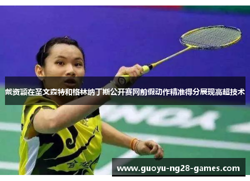 戴资颖在圣文森特和格林纳丁斯公开赛网前假动作精准得分展现高超技术